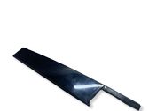 Front door glass trim molding