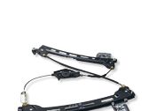 Rear window lifting mechanism without motor