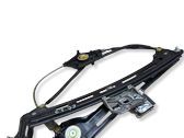 Rear window lifting mechanism without motor