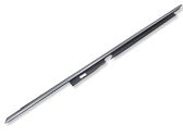 Front door glass trim molding