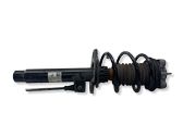 Front shock absorber with coil spring