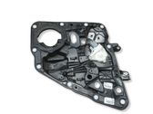 Rear door window regulator with motor