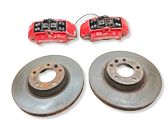 Brake discs and calipers set