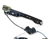 Front window lifting mechanism without motor