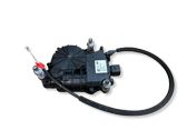 Rear door soft close latching motor