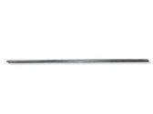 Front door glass trim molding