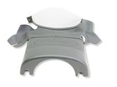 Steering wheel column trim