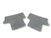 Rear floor mat