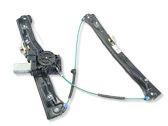Front door window regulator with motor