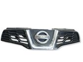 Front bumper upper radiator grill