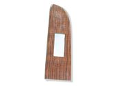 Front door window switch trim