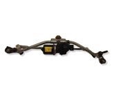 Front wiper linkage and motor