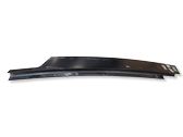 Front door glass trim molding