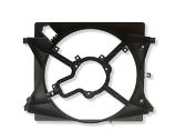 Radiator cooling fan shroud
