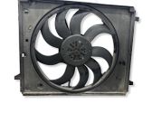 Radiator cooling fan shroud