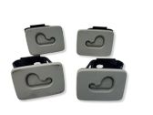 Support, fixation pour filet à bagages