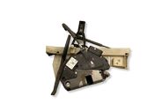 Rear door lock