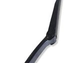Front wiper blade arm