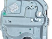 Rear window lifting mechanism without motor