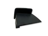 Rear seat rail trim cover