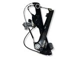 Front door window regulator with motor