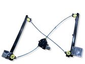 Front door window regulator with motor