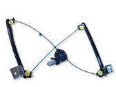 Front door window regulator with motor