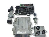 Juego de cerradura y set ECU del motor