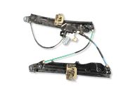 Front door window regulator with motor