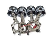Piston with connecting rod