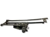Front wiper linkage and motor