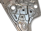 Rear window lifting mechanism without motor
