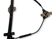 Front window lifting mechanism without motor