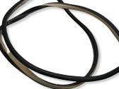 Rubber seal rear door