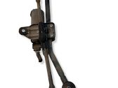 Front wiper linkage and motor