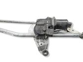 Front wiper linkage and motor