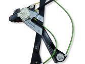 Front door window regulator with motor