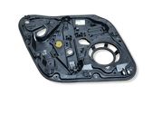 Rear door window regulator with motor