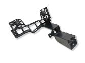 Rear bumper mounting bracket