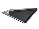 Front door glass trim molding