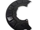 Front brake disc dust cover plate