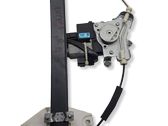 Front door window regulator with motor
