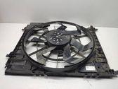 Electric radiator cooling fan