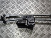 Front wiper linkage and motor