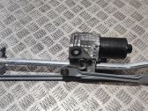Front wiper linkage and motor