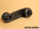 Rear door window winding handle