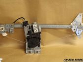 Rear door window regulator with motor