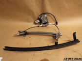Rear door window regulator with motor