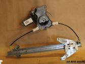 Rear door window regulator with motor