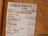 Front door card panel trim